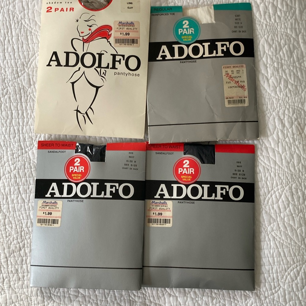 Bundle Adolfo Vintage Panyhose